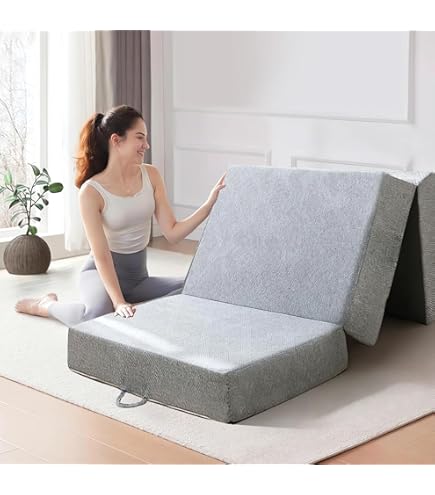 Amazon｜マットレス 三つ折りマットレス 2層高反発 極厚10cm シングル